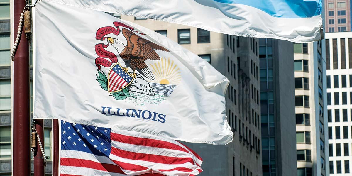 Flag od Illinois